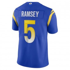 Men's Los Angeles Rams Jalen Ramsey Royal Team Vapor Limited Jersey