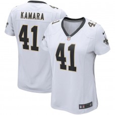Women's New Orleans Saints 41 Alvin Kamara Game Player Jersey