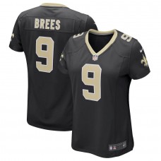 Women's New Orleans Saints 9 Drew Brees Game Player Jersey
