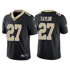 Men's New Orleans Saints Alontae Taylor Black Vapor Limited Jersey