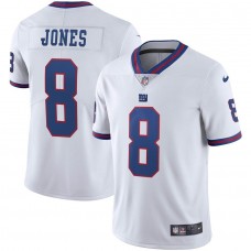 Men's New York Giants Daniel Jones White Vapor Untouchable Color Rush Limited Player Jersey