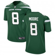 Men's New York Jets 8 Elijah Moore Game Jersey