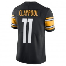 Men's Pittsburgh Steelers Chase Claypool Black Vapor Limited Player Jersey