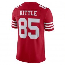 Men's San Francisco 49ers George Kittle Scarlet Vapor Limited Jersey