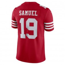 Men's San Francisco 49ers Deebo Samuel Scarlet Vapor Limited Jersey