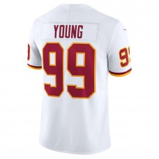 Washington Commanders Chase Young White Vapor Limited Jersey