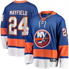 Men's New York Islanders 24 Scott Mayfield Royal Breakaway Jersey