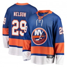 Men's New York Islanders 29 Brock Nelson Royal Breakaway Player Jersey