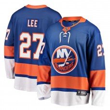 Men's New York Islanders 27 Anders Lee Royal Breakaway Player Jersey