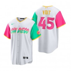 Men's San Diego Padres Luke Voit White 2022 City Connect Player Jersey