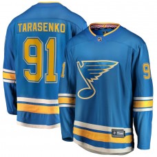 Men's St. Louis Blues 91 Vladimir Tarasenko Blue Alternate Breakaway Player Jersey