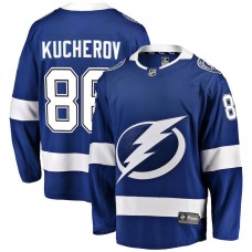 Men's Tampa Bay Lightning 88 Nikita Kucherov Blue Home Breakaway Player Jersey