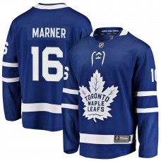 Men's Toronto Maple Leafs 16 Mitchell Marner Blue Home Premier Breakaway Player Jersey