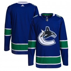 Men's Vancouver Canucks adidas Royal Home Primegreen Authentic Pro Jersey