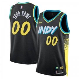 Indiana Pacers 2023/24 City Edition Swingman Custom Jersey - Black