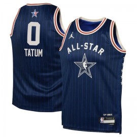 Jayson Tatum 0 2024 NBA All-Star Game Swingman YOUTH Jersey - Navy