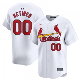 Men's St. Louis Cardinals Nike White Home Limited Pick-A-Player Retired Roster Jersey