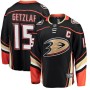 Men's Anaheim Ducks 15 Ryan Getzlaf Fanatics Branded Black Breakaway Player Jersey