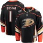 Men's Anaheim Ducks 1 Lukas Dostal Fanatics Branded Black Home Breakaway Player Jersey