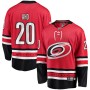 Men's Carolina Hurricanes 20 Sebastian Aho Fanatics Branded Red Breakaway Player Jersey