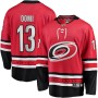 Men's Carolina Hurricanes 13 Max Domi Fanatics Branded Red Home Breakaway Player Jersey