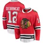 Men's Chicago Blackhawks 12 Alex DeBrincat Red Breakaway Player Jersey