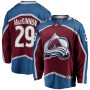 Men's Colorado Avalanche 29 Nathan MacKinnon Burgundy Breakaway Player Jersey