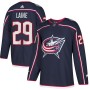 Men's Columbus Blue Jackets 29 Patrik Laine adidas Navy Home Authentic Player Jersey