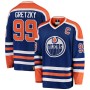 Men's Edmonton Oilers 99 Wayne Gretzky Blue Premier Breakaway Retired Player Jersey