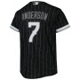 Men's Chicago White Sox Tim Anderson Black City Connect Replica Player Jersey