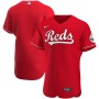 Men's Cincinnati Reds Red Alternate Authentic Team Logo Jersey