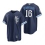 Kansas City Royals Andrew Benintendi Navy 2022 City Connect Game Jersey