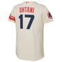 Youth Los Angeles Angels Shohei Ohtani Cream 2022 City Connect Replica Player Jersey