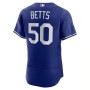 Men's Los Angeles Dodgers 50 Mookie Betts Royal Alternate Player Jersey