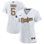 Women's Los Angeles Dodgers Trea Turner White 2022 MLB All-Star Game Jersey