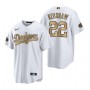 Men's Los Angeles Dodgers Clayton Kershaw White 2022 MLB All-Star Game Jersey