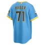 Men's Milwaukee Brewers Josh Hader Powder Blue 2022 City Connect Replica Player Jersey