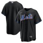 Men's New York Mets Black 2022 Alternate Replica Team Jersey