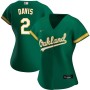 Women's Oakland Athletics 2 Khris Davis Replica Player Jersey