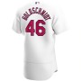 Men's St. Louis Cardinals 46 Paul Goldschmidt White Home Authentic Player Jersey