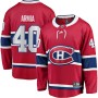 Men's Montreal Canadiens 40 Joel Armia Red Home Breakaway Player Jersey