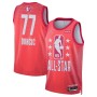 Men's 2022 NBA All Star 77 Luka Doncic Red Jersey