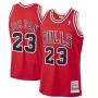 Men's Chicago Bulls 23 Michael Jordan Mitchell & Ness Red 1997-98 Hardwood Classics Player Jersey