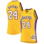 Men's Los Angeles Lakers Kobe Bryant Mitchell & Ness Gold Hardwood Classics 2008-09 Jersey