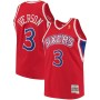Men's Philadelphia 76ers Allen Iverson Mitchell & Ness Red 1996-97 Hardwood Classics Swingman Jersey