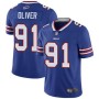 Men's Buffalo Bills Ed Oliver Royal Vapor Untouchable Limited Jersey