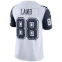 Men's Dallas Cowboys CeeDee Lamb Nike White 2nd Alternate Vapor Limited Jersey