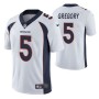 Men's Denver Broncos Randy Gregory White Vapor Untouchable Limited Jersey