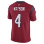 Men's Houston Texans 4 Deshaun Watson Red Vapor Limited Jersey