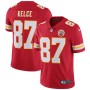 Men's Kansas City Chiefs Travis Kelce Red Vapor Untouchable Limited Player Jersey